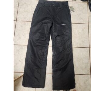 Arctix Mens Essentials Snow Pants Black Insulated Ski Snowboard 1900-00-S Small